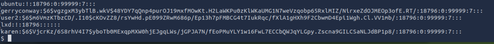etc/shadow